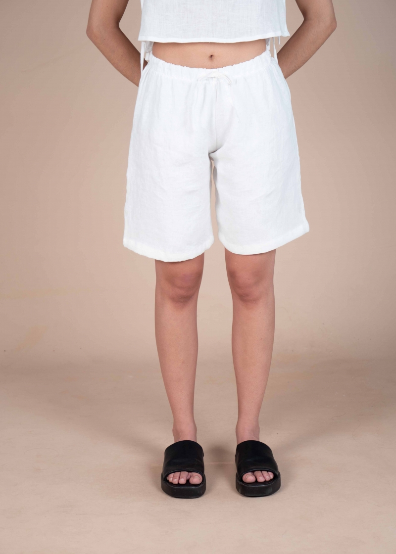 Pantalón corto lino (001)